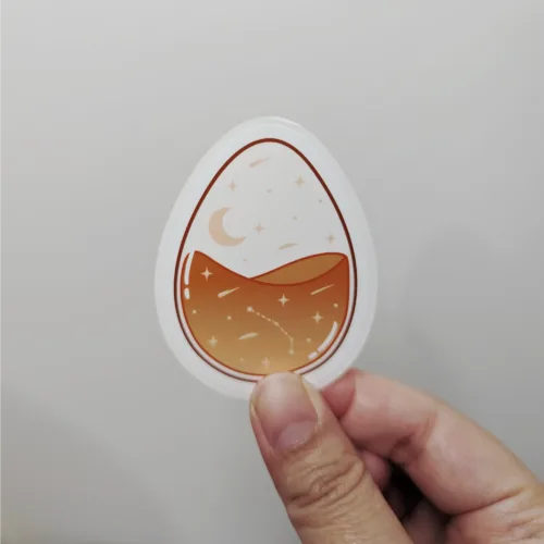 Our Easter Egg "Ampoules" Sticker